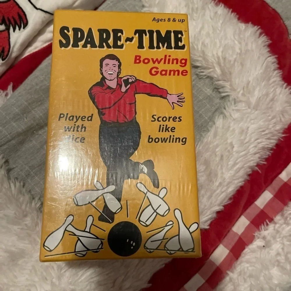 Spare Time Bowling Game - Played with Dice - Scores Like Bowling! New Sealed